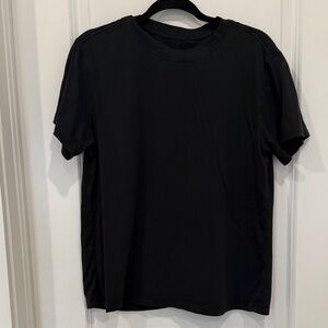 Lululemon tshirt black size 6 “all yours cotton tshirt”